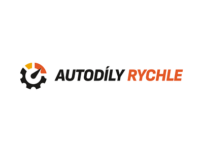AUTODÍLY RYCHLE — LOGO DESIGN branding design graphic design logo