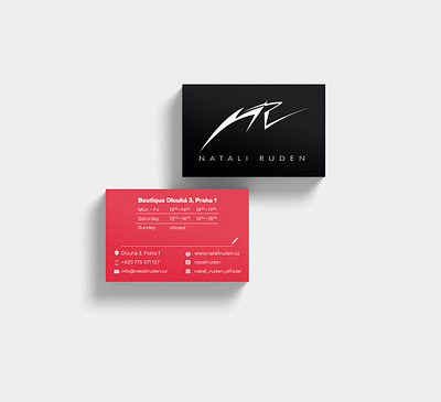 Business cards branding