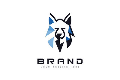 Husky Logo animallogo branding design graphic design huskylogo logo wolflogo