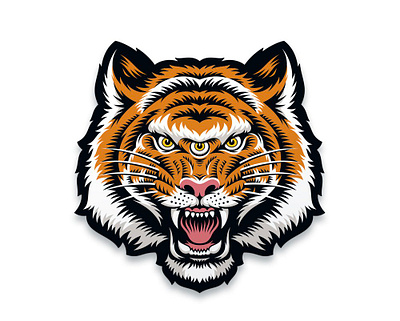 Tiger Illustration 3d branding code pulse technologies codepulsetechnologies graphic design illustration logo motion graphics