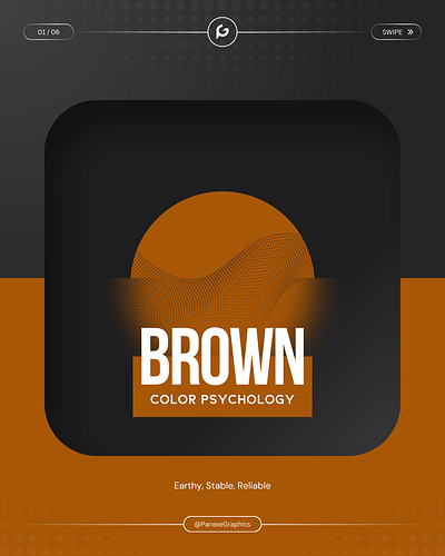 Brown Color Psychology brand branding brands brown brown color chocolate color color psychology colors design fall graphic design graphics illustration leaves logo panexe panexe graphics ui viral
