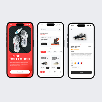 e-commerce app dailyui illustration product design typography ui uiux user experience ux