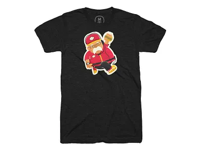 Big Burgs for Big Red andy reid big red cheeseburger football kansas city kansas city cheifs nfl red kingdom super bowl