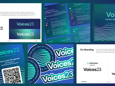 Customer Conference Branding branding graphic design