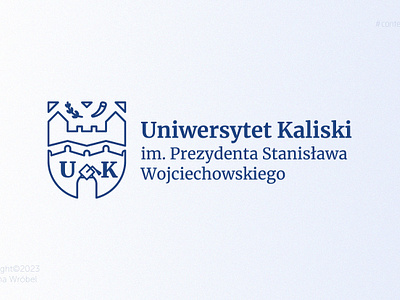 Uniwersytet Kaliski / University of Kalisz - logo redesign competition contest institution logo logo logo design logo redesign redesign university