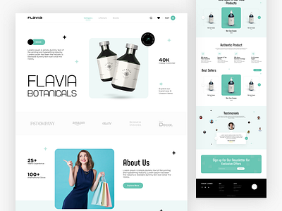 Shopify Store Design for Cosmetics Website UI ecommerce website figma figma design graphic design landing page design landing page ui logo shopify store web ui ui ui design uiux ux design web uiux xd