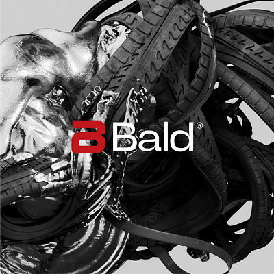 UI Of Website For Durable And Reliable Tires Called Bald graphic design logo ui