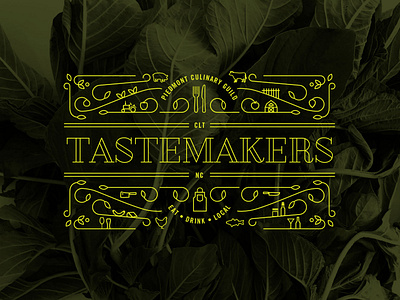 PCG Tastemakers branding design graphic design logo