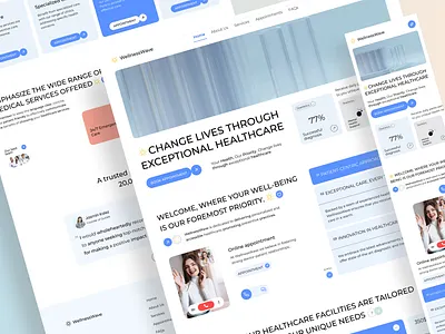 Healthcare Landing Page healthcare healthcare website design healthcare landing page healthcare landing page website healthcare ui design healthcare website healthcare website ui design telemedicine telemedicine landing page telemedicine landing page design telemedicine webpage telemedicine website ui