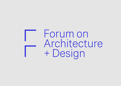 Forum branding icon logo logo design typography visual identity