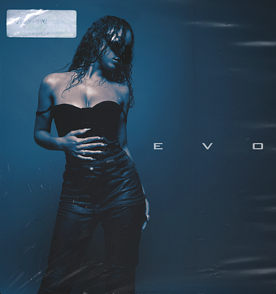 Myriah Eve EVO Album cover (Vinyl + CD) album cover cover art graphic design music music cover