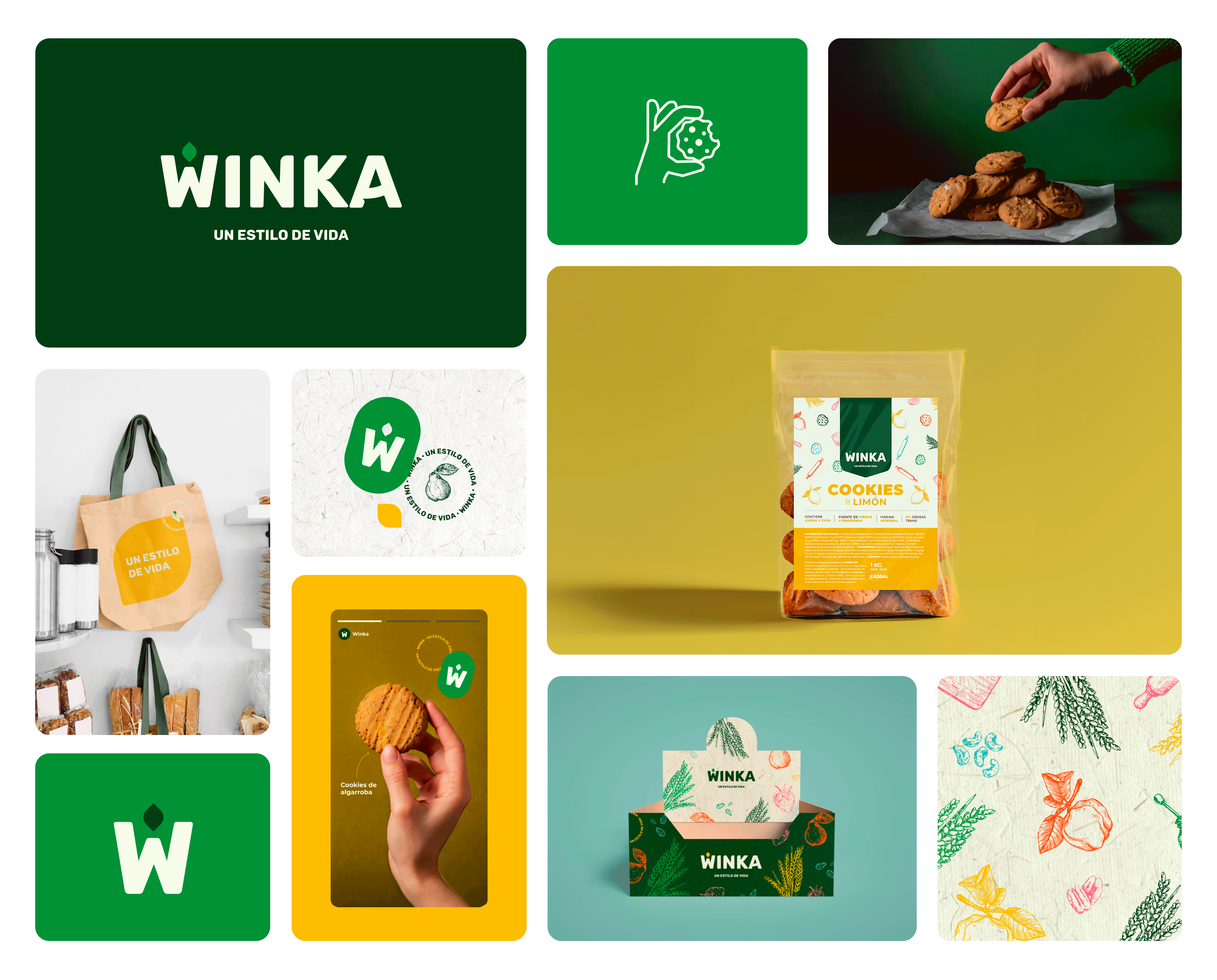 Winka / Identity and Packaging branding design graphic design identity packaging print