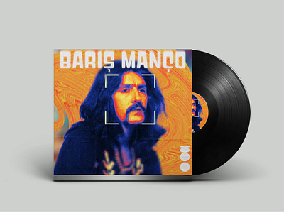 "Baris Manco" Album Cover Design album album cover design album design anatolian rock art artistic album baris manco graphic design photoshop vinyl record design