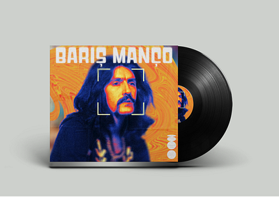 "Baris Manco" Album Cover Design album album cover design album design anatolian rock art artistic album baris manco graphic design photoshop vinyl record design