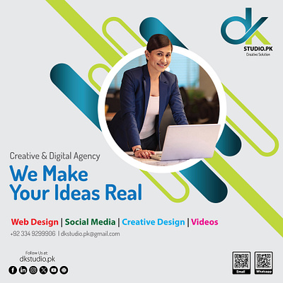 We Make Your Ideas Real. app branding design graphic design illustration logo typography ui ux vector