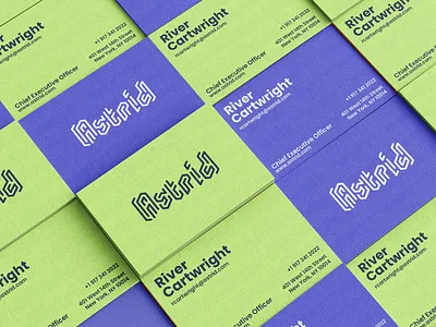 Astrid Logo & Business Card Design brand design branding business card corporate identity identity design logo mockup mockups psd stationary typography