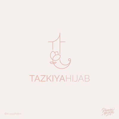 Tazkiya Hijab Islamic Branding Muslim Fashion Logo advertising brand brandidentity branding companylogo design graphicdesign gridlogo inspiration lettering logo logoconcept logodesign logoideas logoinspiration logomark logotype symbols typography