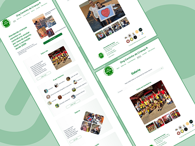 Website Ong Cantinho da Criança ngo uiux ux webdeisgn