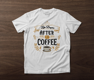 Coffee typography t-shirt design branding cafe coffee coffee design coffee lover coffee vector graphic design illustration logo t shirt t shirt design t shirts t shirts design typography vintage