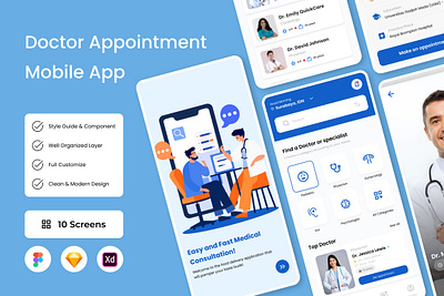 ConsultaDoc - Doctor Appointment Mobile App mobile