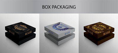 box rectangle packaging branding graphic design logo packaging