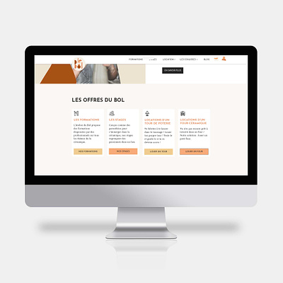 Le bol - website responsive design ui uidesgn ux ux design webdesign