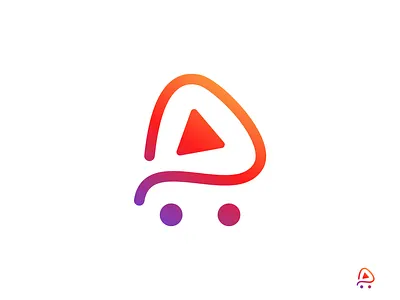 P play eCommerce logo design, logo and brand identity design. brand identity branding business logo creative logo ecommerce logo flat flat logo graphic design logo logos minimalist professional logo