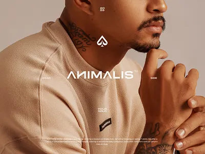 Animalis™ Clothing Brand Identity apparel behance brand identity case study clothing creative fashion inspirations logo minimalist startup tshirt typography visual identity