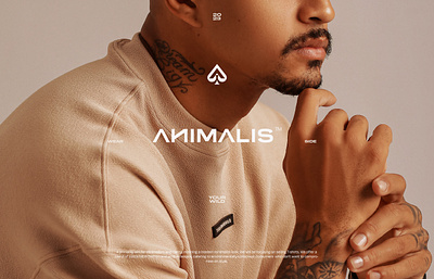 Animalis™ Clothing Brand Identity apparel behance brand identity case study clothing creative fashion inspirations logo minimalist startup tshirt typography visual identity