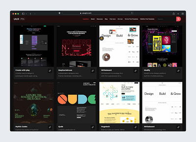 UIUXPIn - Design Inspiration & Resources design ebook design inspiration design partner design resources digital design inspiration resources