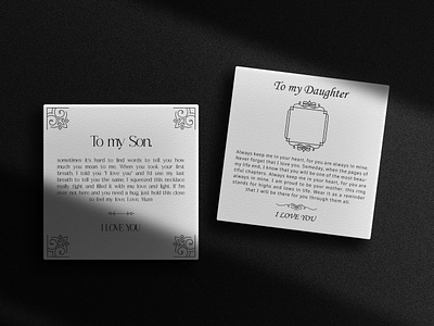 Card Design for Luxus brand branding branding design card card design design digital digital art elegant graphic design identity branding jewelry jewelry brand luxury minimal modern sleek
