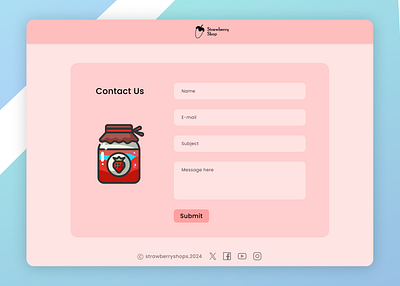 Contact Us Page challenges dailyui challenges ui