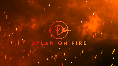 Dylan on fire Logo Animation animation branding design graphic design logo animation motion graphics social media ad social media post