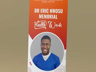 Roll Up Banner branding event fmc graphic design health healthweek imo memorial owerri rollup rollupbanner rollupbannerdesign