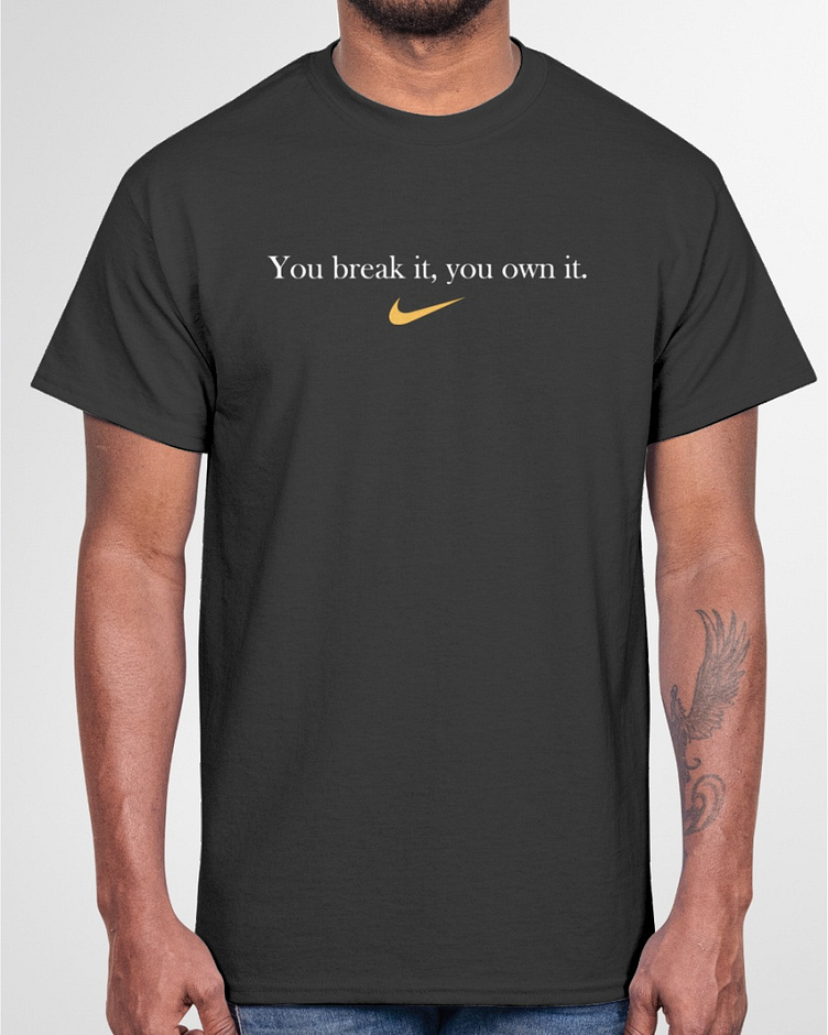 Caitlin Clark Nike Shirt You Break It You Own It by lovelytee on Dribbble