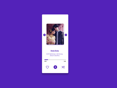 Music player design figma product design ui uiux ux