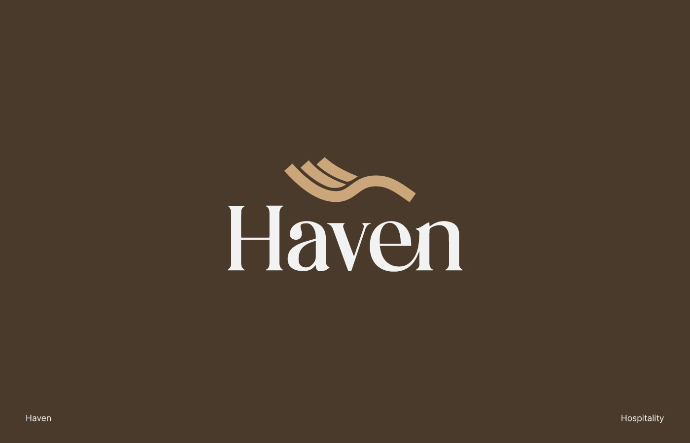 Hospitality Brand Logo brand brand identity branding clean have hospitality logo logo design logo designer luxury minimalist modern simplicity