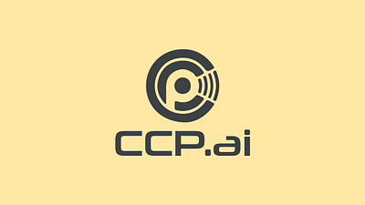 CCP.AI LOGO DESIGN beautylogo flatlogo graphic design logo logodesiner minalistlogo typography