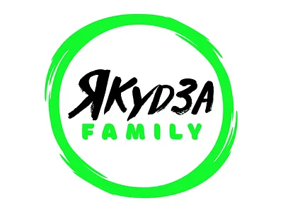 Якудза logo animation graphic design