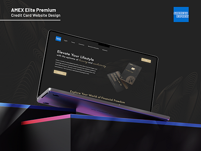 AMEX Elite Premium Credit Card Website Design americanexpress amex branding creditcarddesign creditcards css design illustration luxury premium premiumwebsitedesign ui uidesign uiux ux uxdesign webdesign webdevelopment website design