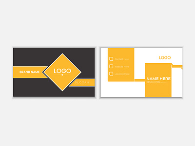 Modern Business Card business card card card design design graphic modern business card professional