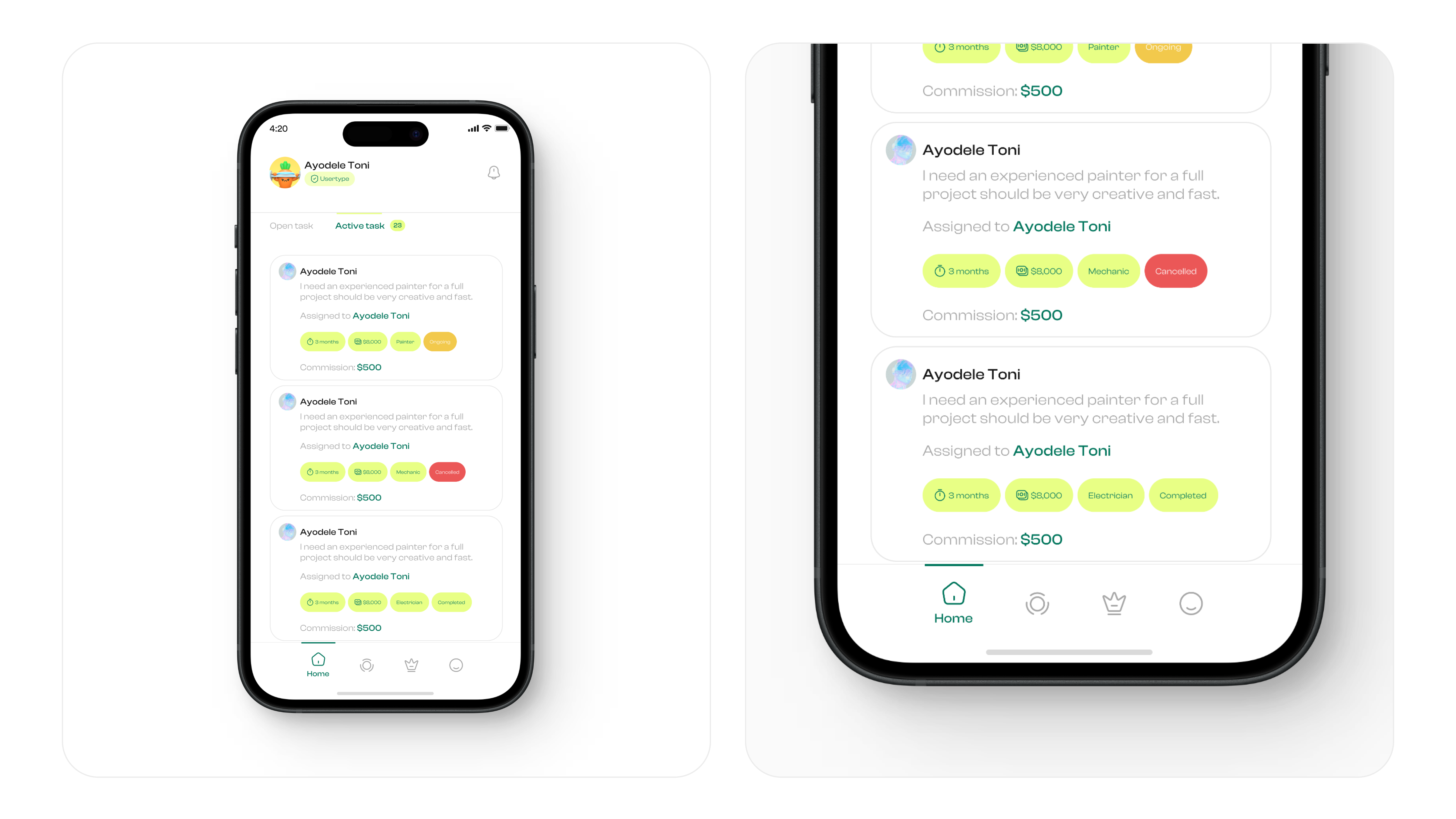 Task board app branding design graphic design illustration logo typography ui ux vector