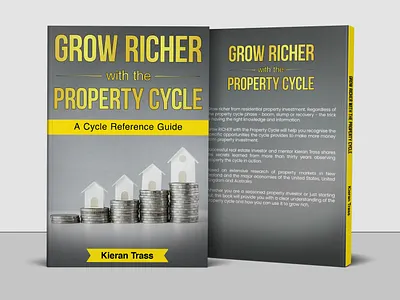 Grow Richer with the Property Cycle 3d mockup amazon book cover book book art book cover book cover art book cover design book cover mockup book design design ebook ebook cover epic bookcovers graphic design hardcover kindle book cover kindle cover non fiction book cover paperback cover professional book cover