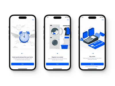 Onboarding screens (illustrations) app branding design graphic design illustration logo typography ui ux vector