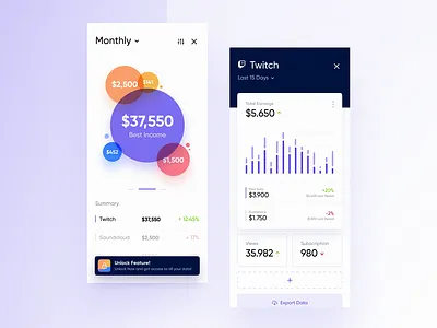 Fintech App Design