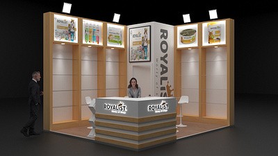 Royalist 3d design exhibition exhibition booth exhibition design exhibition stand expo fair