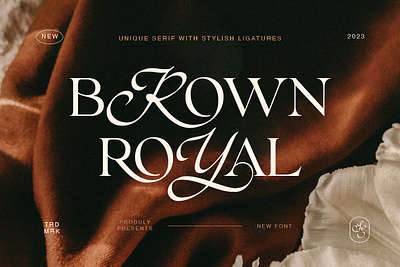 Brown Royal - Stylish Ligature Font bold fonts classic classy elegant elegant fonts fancy fonts magazine modern fonts serif fonts wedding