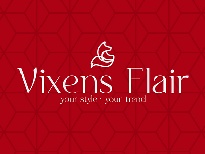 Vixens Flair - Fashion Brand adobe illustrator branding design graphic design illustration ilu logo typography vector