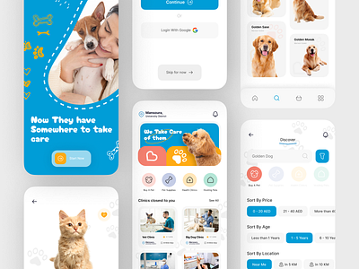 Navigation Ui Mobile App | Petty apps creative ui design design pet app ui ui design ui pet app ui ux ui ux pet app uiux ux