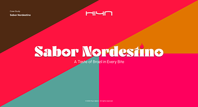 Sabor Nordestino adobe illustrator branding design graphic design illustration logo restaurant typography ui vector